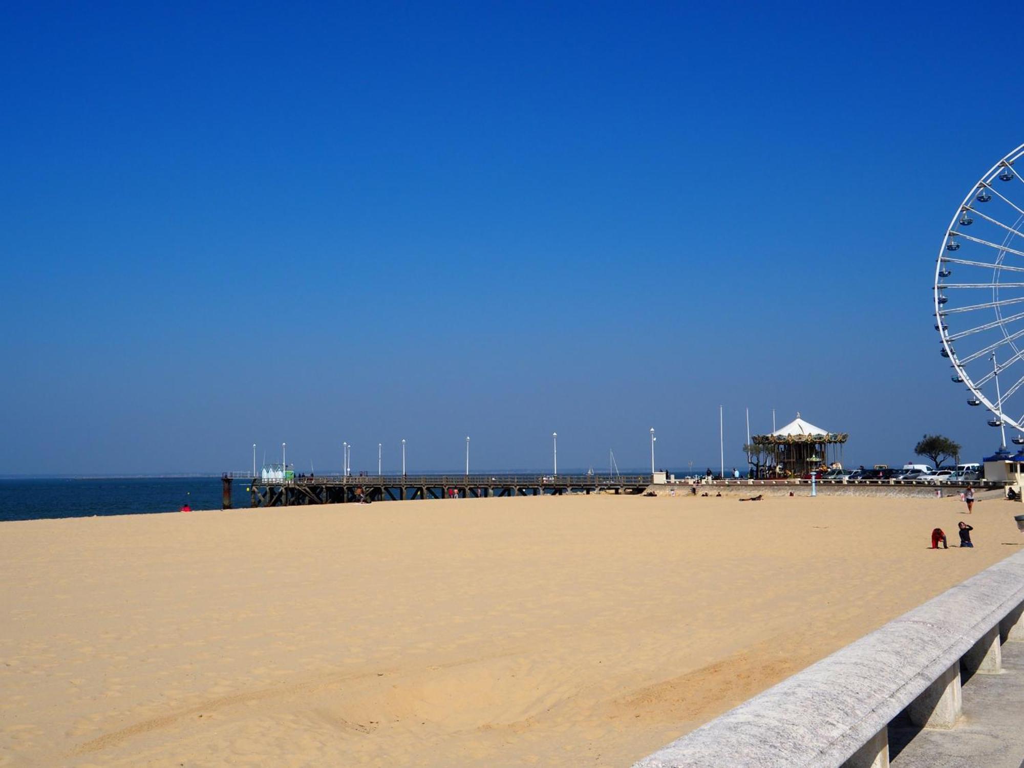 Studio Neuf En Front De Mer Avec Terrasse Et Parking, Ideal Pour 3 Personnes - Fr-1-474-147 Arcachon Exterior photo