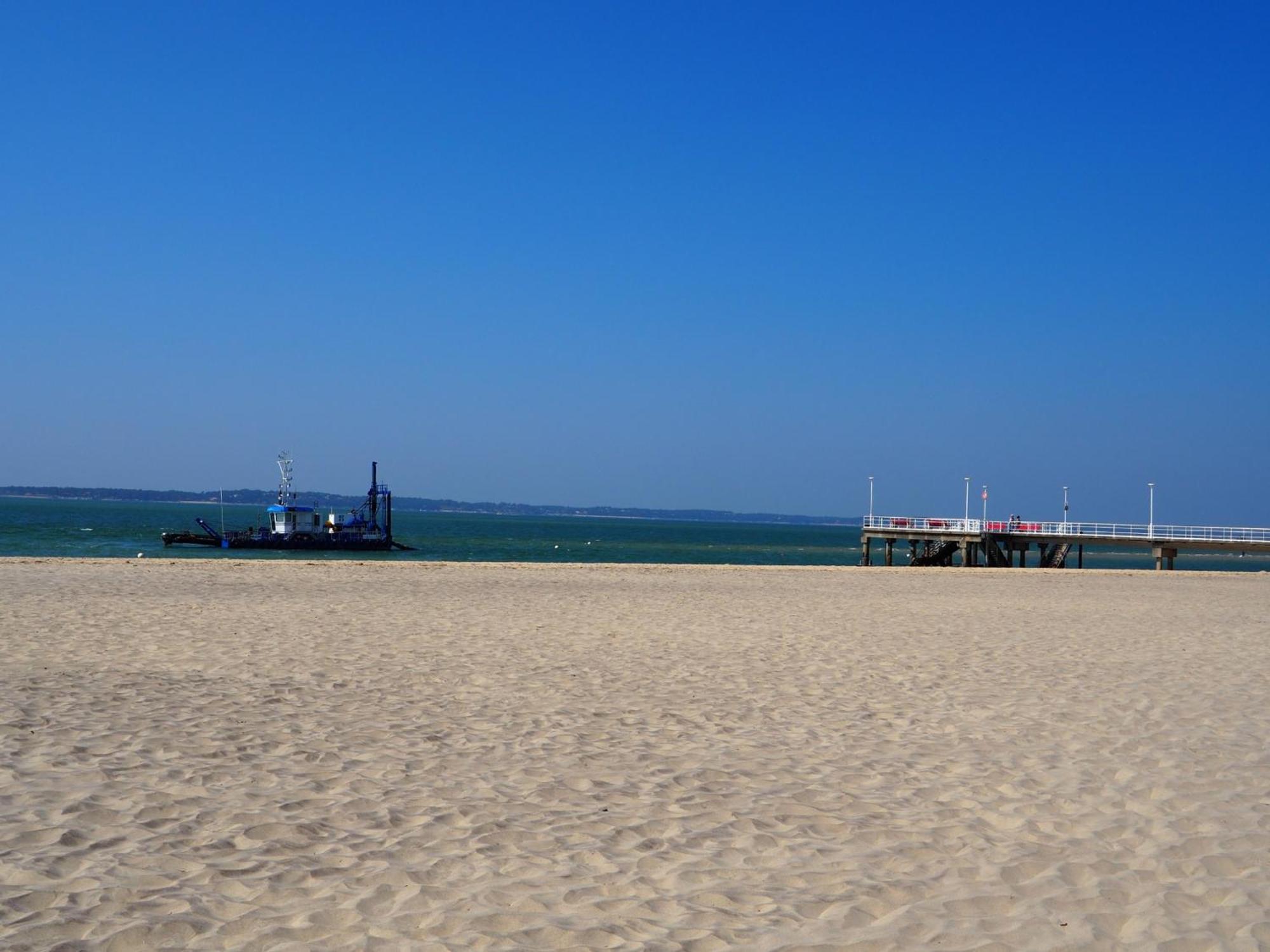 Studio Neuf En Front De Mer Avec Terrasse Et Parking, Ideal Pour 3 Personnes - Fr-1-474-147 Arcachon Exterior photo